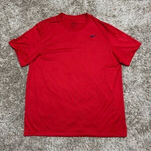 Nike red dri-fit t-shirt Size XL